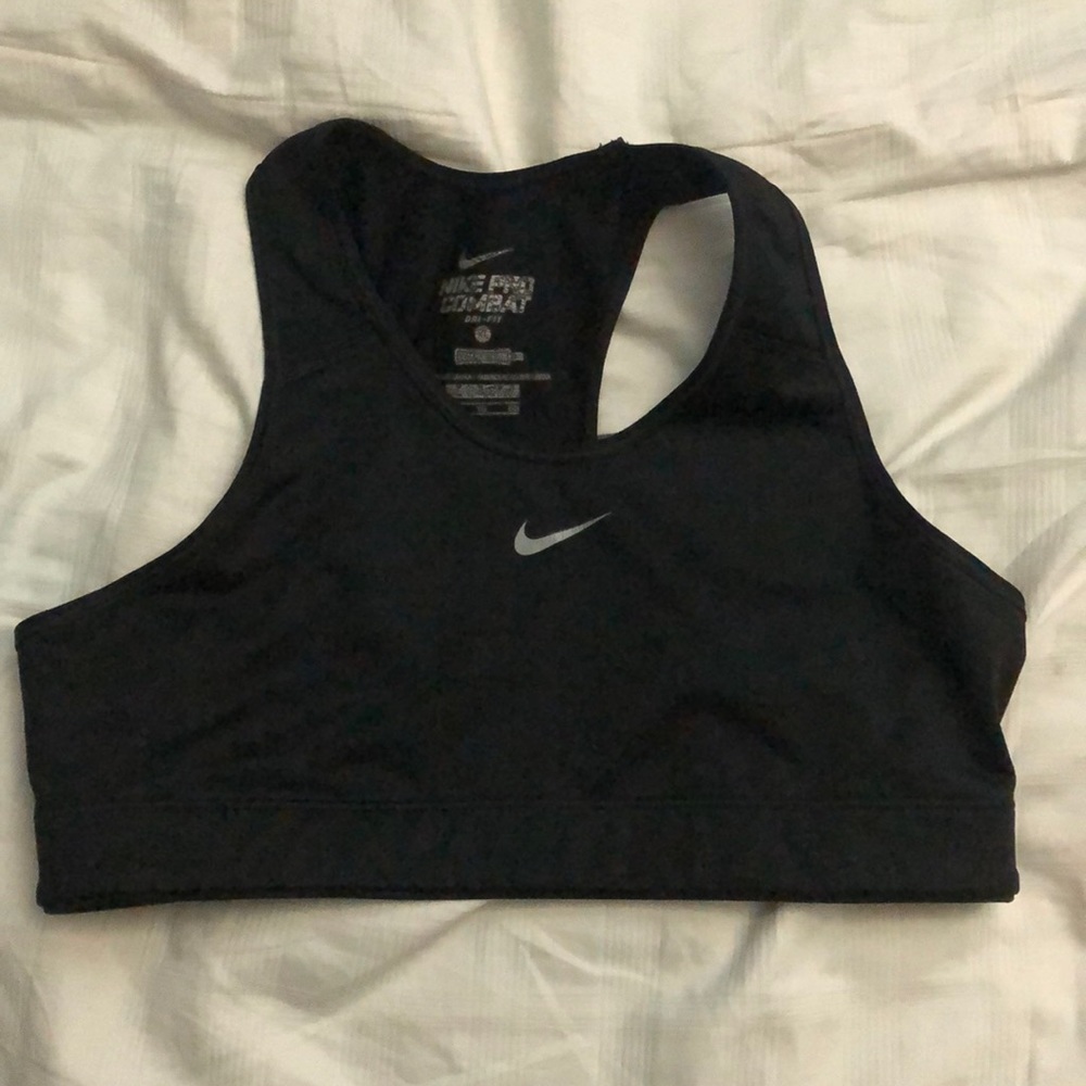 black nike Sports bra